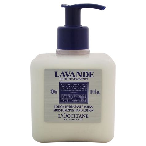 l'occitane hand lotion.